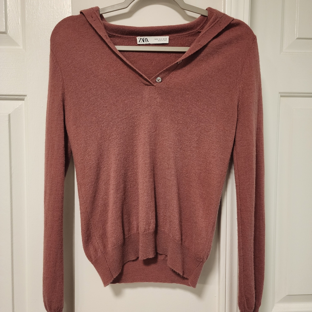 Zara 100% Wool Sweater